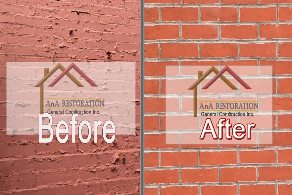 Paint Stripping and Repointing