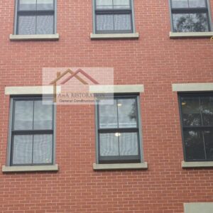 brick repointing in park slope
