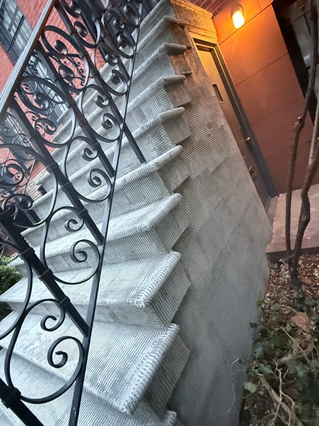 Brownstone repair in NYC
