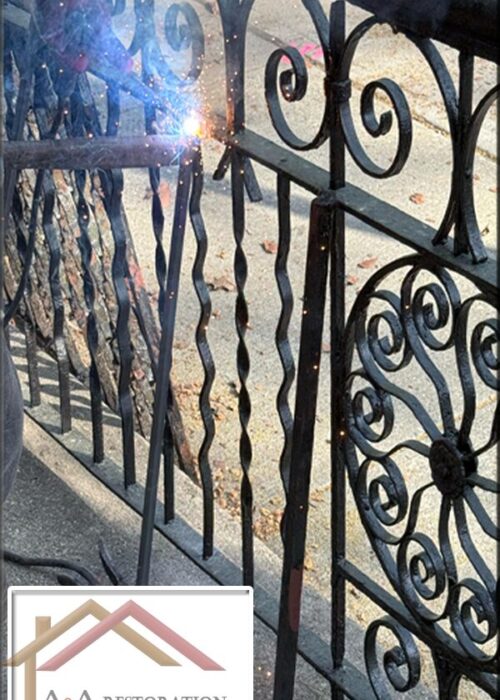 New Metal Fence Installation in Brooklyn